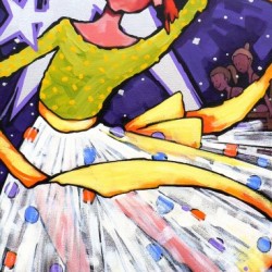 Carlota -the dancer | Price: $500 | 15x30